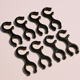 thumbnail image 1 of unbranded 8Ud Storage Clasps Para Hiking Con Clips Rotativos Negros Para Accesorios De Bastón, 1 of 8