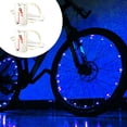 thumbnail image 1 of Bgsha Lot de 2 Pneus Lumières de Roue de Vélo LED Ultra Lumineuses Étanches Lumières de Rayon de Vélo, 1 of 8