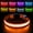 Orange, variant on Philowng LED Dog Collar Rechargeable Color Changing Waterproof Glow in the Dark