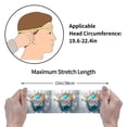 thumbnail image 7 of Wukai Travel Around The World Sports sweatband,Men & Women Sweatband Headband for Running, Cross Training, Racquetball, Working Out, 7 of 7