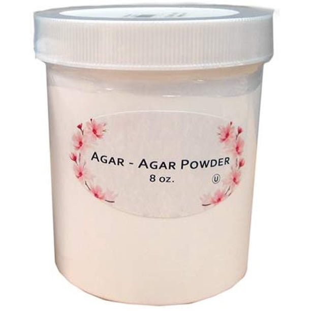 Agar Agar Gelatin Substitute Powder Kosher Certified 8 Ounce Walmart Com Walmart Com