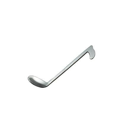 

NUOLUX Musical Note Stainless Steel Coffee Spoon Metal Ladle Dessert Honey Spoons Tea Spoon for Mug Cup Kitchen Tools (Short Hand