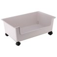 thumbnail image 2 of Toystoory Caja de almacenamiento portátil con ruedas para armario, oficina, habitación de niños Almacenamiento y organización del hogar Blanco 47 x 29.5 x 19 cm, 2 of 6