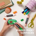 thumbnail image 4 of Sakura Permapaque Paint Markers - Assorted Bright Colors - 1.0 mm Markers Pens - 7 Pack, 4 of 9