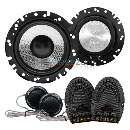 Earthquake Sound FC6.2 Focus 2-Way 600 Watts 6.5' Component Speaker System