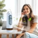thumbnail image 4 of Desktop Portable Fan With Three Wind Speeds Automatic Oscillating Head With Night Light For A Cool And Soothing Feeling Suitable For Home Office And Bedroom Use, 4 of 6
