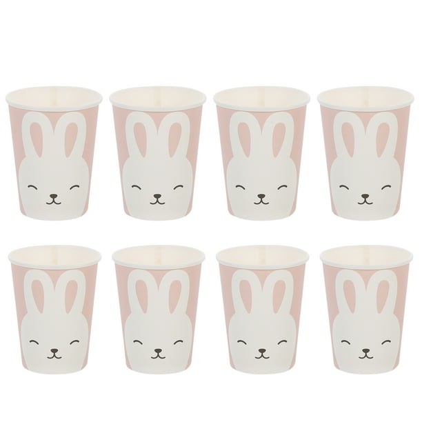 KAKOWELY 32 vasos de papel desechables con dibujos animados para fiestas