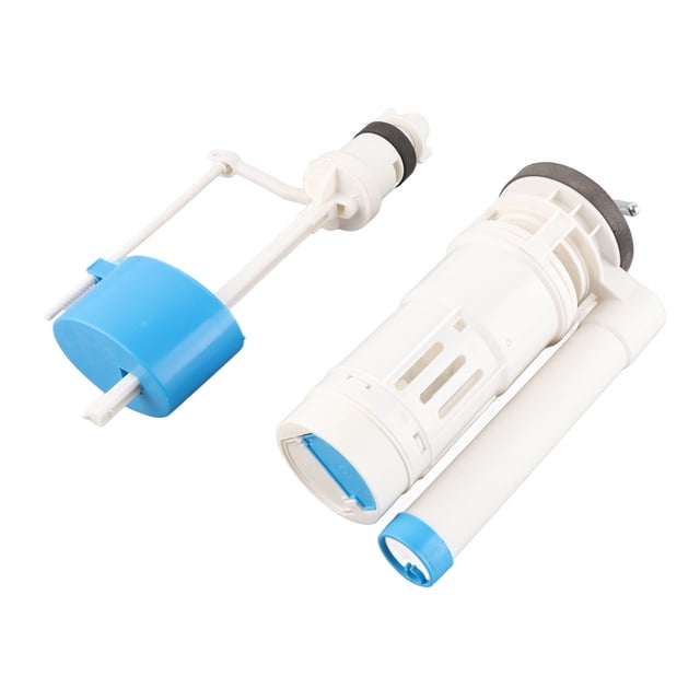 Dual Flush Toilet Filland Drain Valve Set,20cm Toilet Replacement Flush Dual Flush Toilet Water Tank Valve Set Toilet Flush Valves Fill Valve Set Professionally Tested
