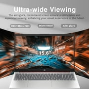 HP 15.6 HD Anti-Glare Everyday Laptop, Intel N200 Pentium Processor, 8GB DDR4 RAM, 128GB SSD, Intel UHD Graphics, HD Webcam, WiFi 5, Windows 11, Scarlet Red, 32GB Hotface USB Card