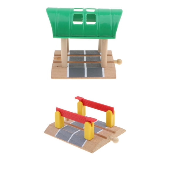de Tren Ferroviario Vía de Tren Compatible con Juguetes de Vehículos de Juguete Clásico
