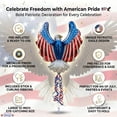 thumbnail image 3 of PMU 12 Inch Pre-Inflated Patriotic Eagle Balloon with Stick, 4th of July Balloons, Independence Day Decorations, Patriotic Decorations, Eagle Mylar Balloons, Red White Blue, (1/Pkg) pkg/1, 3 of 6