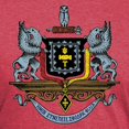 thumbnail image 3 of CafePress - Psi Upsilon Colored Crest T Shirt - Mens Tri-blend T-Shirt, 3 of 4