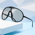 thumbnail image 3 of Glasses Oversized Sunglasses for Men and Women - Fashion Sun Shield Goggles with 400, 3 of 4