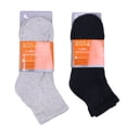 thumbnail image 5 of 6 Pack Men's Athletic Quarter Ankle Low Cut Cotton Socks Cushioned Sports Running, 5 of 6