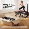 thumbnail image 2 of EAST MOUNT Foldable Trampoline Indoor, Folding Rebounder Trampoline for Adults with Handles, Stable & Quiet, Indoor Outdoor, Whole-Body Workout & Relaxation at Home-42IN, 2 of 8