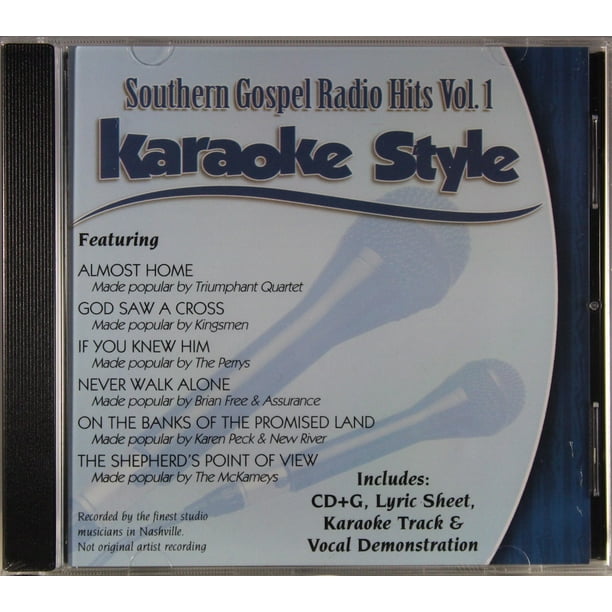 Southern Gospel Radio Hits Volume 1 Daywind Christian Karaoke Style NEW