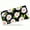 Pink Daisy Pattern, variant on 1 Pcs Pink Glitter Background License Plate Frame,License Plate Cover for Car Decorative Parts,Aluminum License Plate Bracket Holder Rust-Proof for US Standard Car