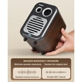 thumbnail image 5 of THINKYA Bookshelf Speakers, 36W RMS Powered Bluetooth Stereo Speakers, Compact MDF Wood Cabinet with Subwoofer Output, Optical/Coaxial/RCA/USB Inputs for Turntable, PC, TV, Small Spaces, 5 of 10