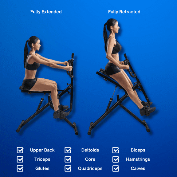 Total Core Crunch Power Rider Abdominal Trainer