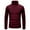 A01-Wine, variant on Ccpelsie Mens Turtleneck Sweaters Long Sleeve Mock Neck Knit Sweaters Slim Pullover Fall Winter solid color Sweater(A01-Beige,L)