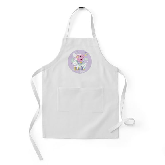 CafePress - Peppa Pig: Hello Baby Evie - Kids Apron
