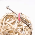 thumbnail image 5 of Industrial Barbell 14G with Pink Breast Cancer Awareness Ribbon, 5 of 5