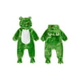 thumbnail image 2 of Qmyliery Baby Halloween Romper Casual Zipper Footed Hooded Long Sleeve Frog Jumpsuit for Girl Boy Cute Clothes, 2 of 9
