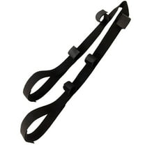 Fishing Pole Rack Belt Fishing Rod Holder Storage Car Roof Mount Fishing Pole Organizer Carrier Strap for Garage, Vehicle, Travel