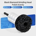 thumbnail image 4 of Automotive Wheel Hub Axle Head Rust Removal and Maintenance tools,Automotive Brake Hub Cleaning Kit, 3-in-1 Rust Removal & Polishing tool, Compatible with Power Drill & 1/2" Impact Wrench, 4 of 9