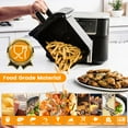 thumbnail image 3 of Air Fryer Grill Pan for Ninja Foodi DZ401 DZ550 10QT DualZone Air Fryers, Replacement Air Fryer Grill Plate Tray with Rubber Bumpers, 3 of 7