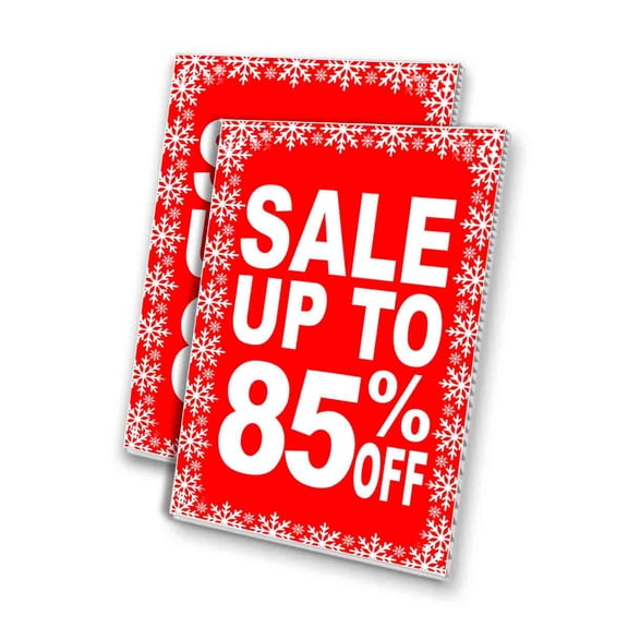 Special Offer (24" X 36") 4mm Corrugated Plastic Panel, Graphics Applied To 1 Side (Pk of 2)