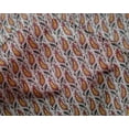 thumbnail image 4 of oneOone Silk Tabby Fabric Leaves & Paisley Block Printed Fabric 1 Yard 42 Inch Wide, 4 of 4