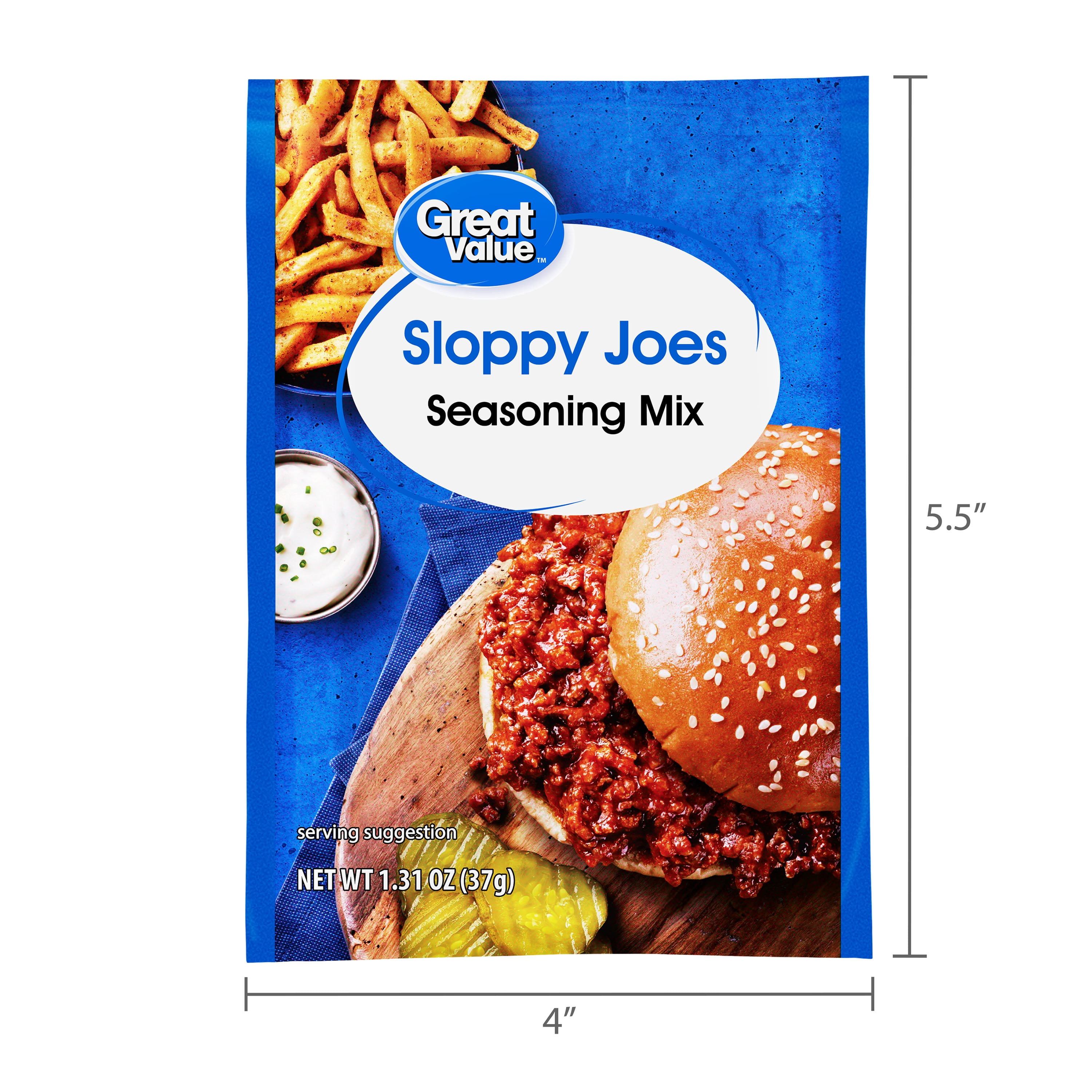 Great Value Sloppy Joes Seasoning Mix, 1.31 oz