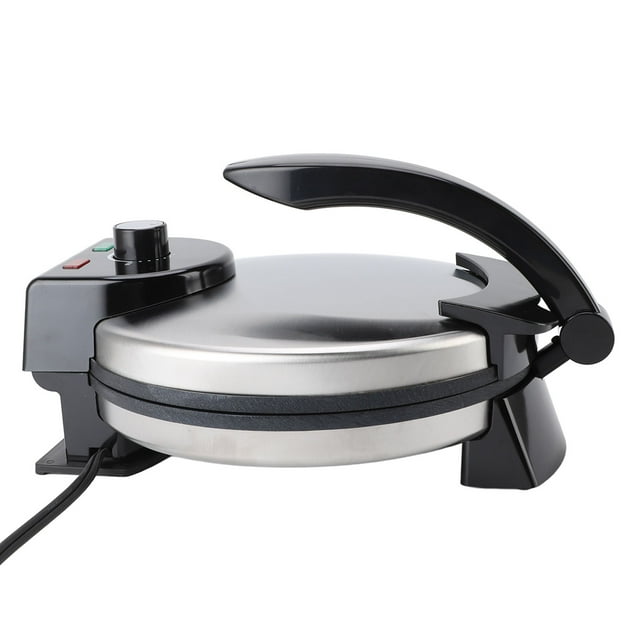 Roti Maker Machine, 10in Electric Crepe Maker Anti Stick Simple Operation for Kitchen