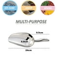 thumbnail image 2 of Stainless Steel Utility Scoop - Round Bottom, Multi-Purpose Ice Scoop With Finger-Groove Handle-Style:Style4;, 2 of 5