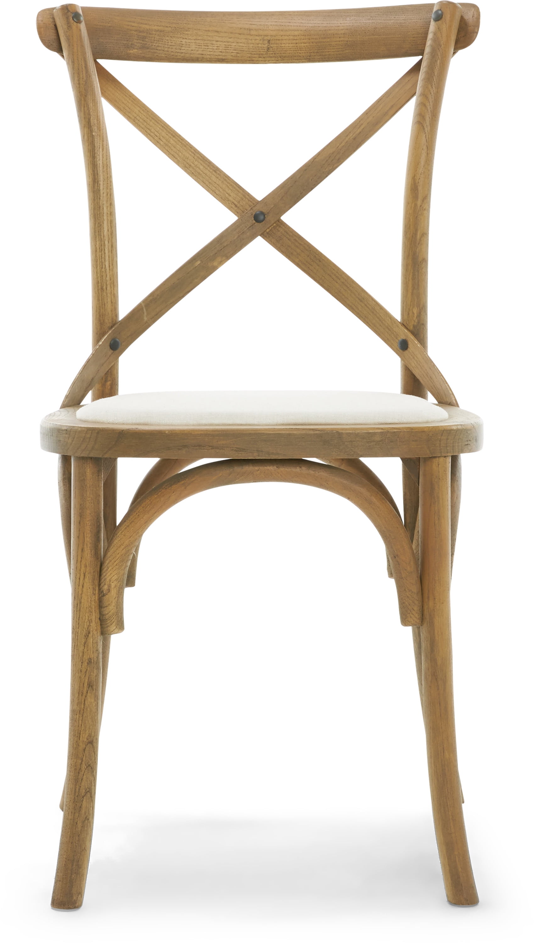 Finch Elmhurst Farmhouse Crossback Dining Chair, Vintage Cream (Set of 2)