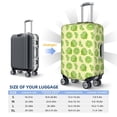 thumbnail image 6 of Fotbe Various Lemons Luggage Cover Protector,Suitcase Protector,Scratch and Dirt Resistant,Fits 18-32 Inch Luggage-Large, 6 of 9