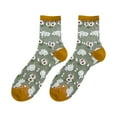 thumbnail image 2 of BONIXOOM Socks Women Semi-Opaque Low-Cut NylonNovelty Cozy Socks Yellow One Size, 2 of 4