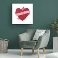 thumbnail image 4 of Becky Thorns 'Love Letters VIII Deep Red' Canvas Art, 4 of 4