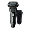 thumbnail image 1 of Panasonic ARC5 Rasoir Électrique pour Hommes avec Tondeuse Escamotable, Rasoir Électrique à 5 Lames pour Rasage Humide et à Sec avec Capteur de Rasage Intelligent et Tête Pivotante Flexible 16D - ES-LV67-K (Noir), 1 of 2