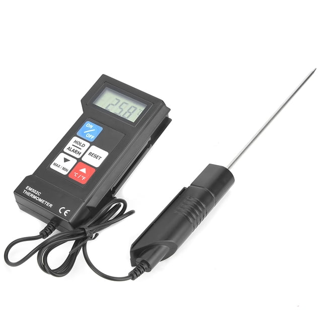 EM502C Food Memory Function Celsius Fahrenheit Switchable with 17cm Length Probe