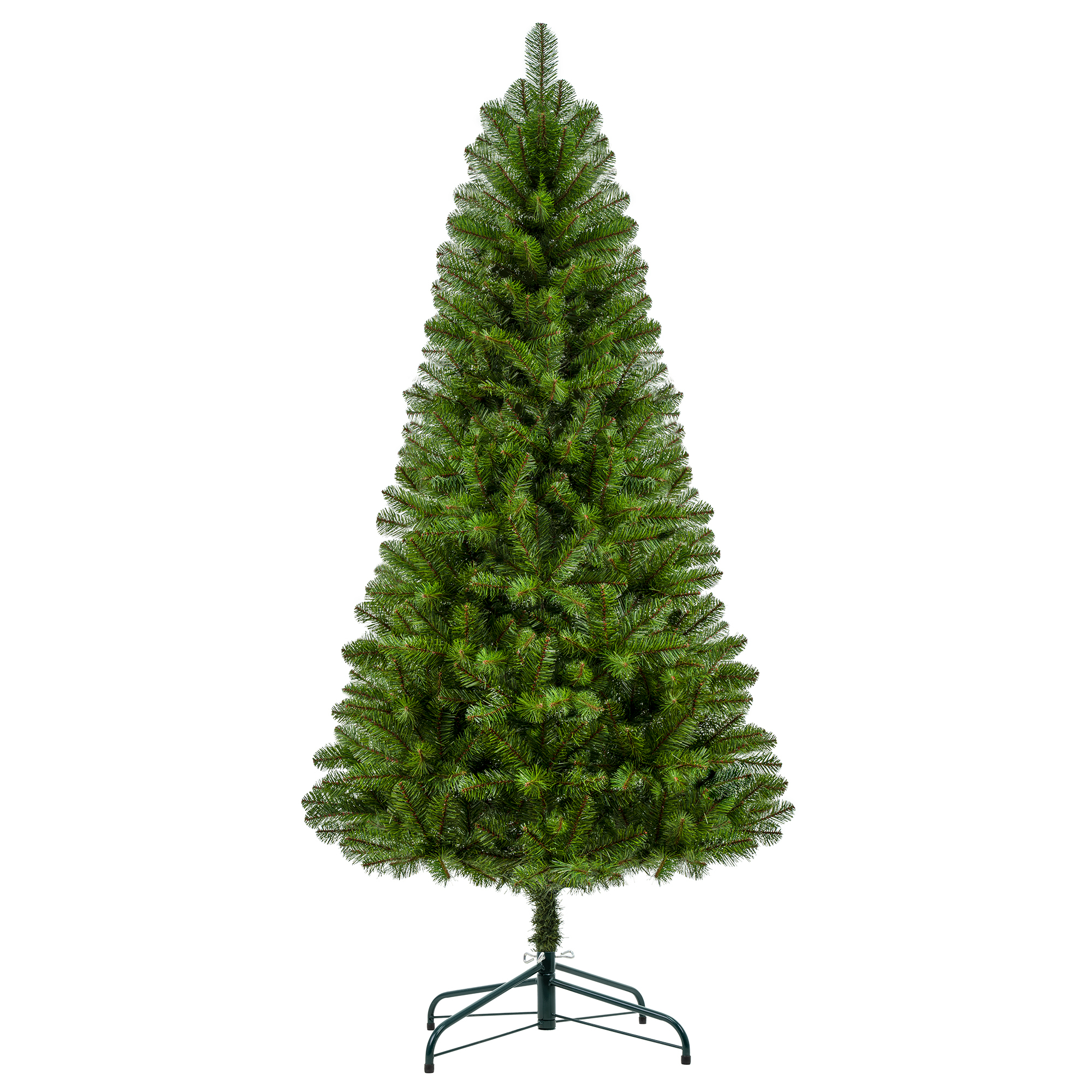 Alvantor 7ft Artificial Christmas Tree Classic PVC Tree with 775 Tips for Indoor Home Decoration Green