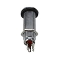 thumbnail image 3 of 4X 1/4 de Pulgada Cromo Cilindro Enchufe de Montaje Insertado de Guitarra Electrica Guitarra Bajo, 3 of 5