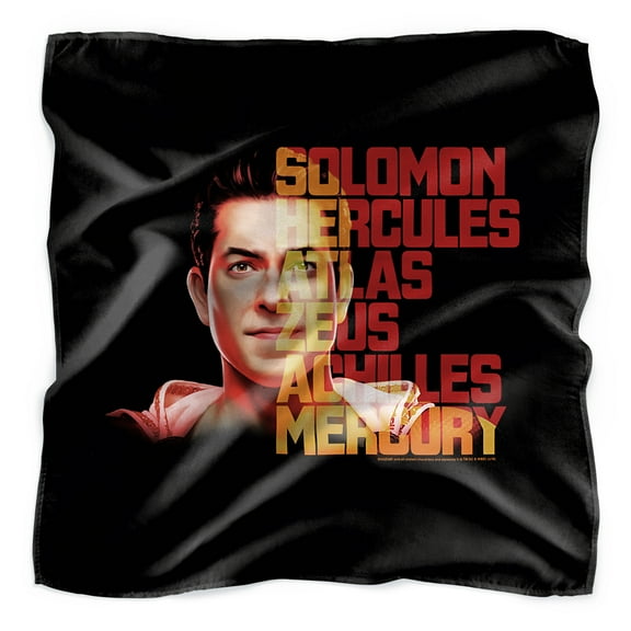 Shazam! Movie Heroes Bandana (21 in x 21 in)