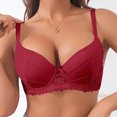 thumbnail image 2 of UAYOTSE Sexy Lace Vest Top Bra for Women Tight Fitting Underwear Cami with Removable Padding Size 75B, 2 of 6