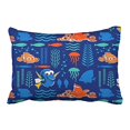 thumbnail image 1 of RYLABLUE Rectangl Throw Pillow Covers Finding Dory Sea Pattern Fashion Pillowcases Polyester 20 x 30 Inch With Hidden Zipper Home Sofa Cushion Decorative Pillowcase, 1 of 1