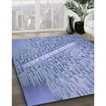 thumbnail image 3 of Ahgly Company Machine Washable Indoor Rectangle Transitional Day Sky Blue Area Rugs, 5' x 8', 3 of 7