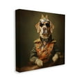 thumbnail image 4 of Stupell Industries Dog in Vintage Vest Animals & Insects Painting Gallery Wrapped Canvas Art Print Wall Art, 17 x 17, 4 of 8