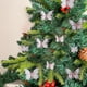 thumbnail image 5 of Seyotauo Glitter Double Butterfly Ornaments for Christmas Tree, Christmas Hollow Butterfly Decorations with Clip,Simulation Butterfly Hanging Decor for Xmas DIY Craft Holiday Decor, 5 of 6