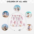 thumbnail image 6 of Pastel Color Seahorses Cute Swim Trunks Board Shorts Beach Pants Bathing Bottoms M, 6 of 8